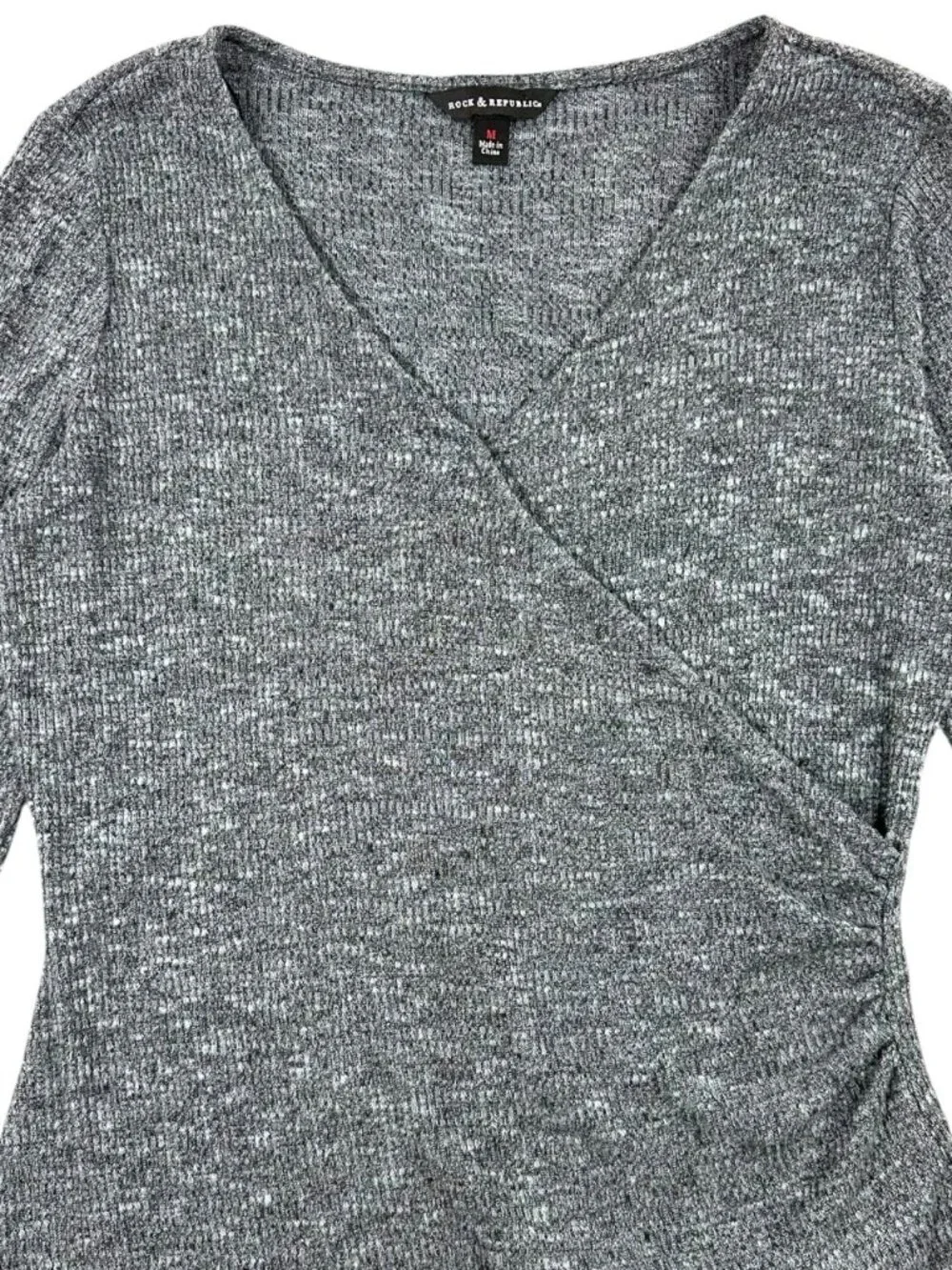 Rock & Republic‎ Long Sleeve Wrap Top